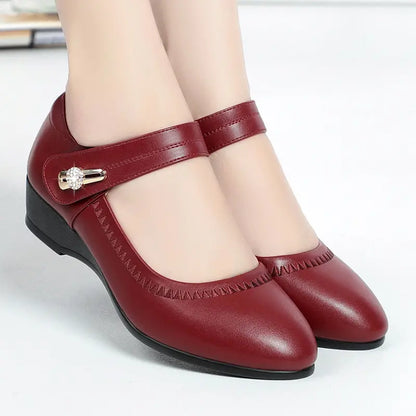Women’s Cushioned Mid-Heel Comfort Shoes