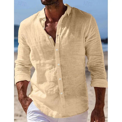 Men’s Lightweight Button-Front Shirt