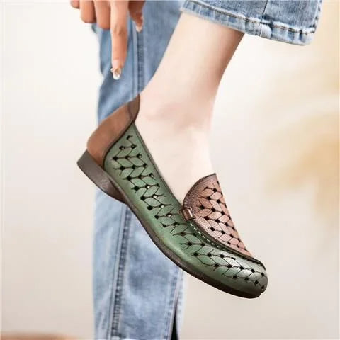 Spring Women's Breathable Hollow Casual Flats