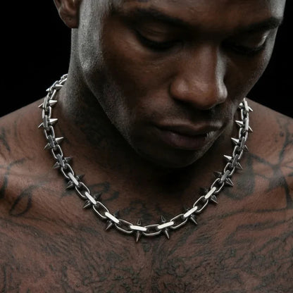 Men's Apex Spiked Chain Necklace