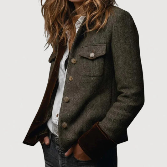 Women’s Heritage-Inspired Sculpted Tailored Jacket