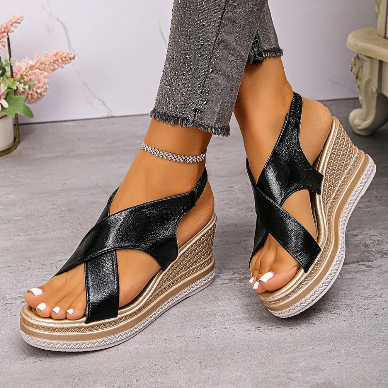 Palma Island Wedge Sandals