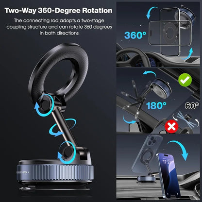 360° Foldable Magnetic Phone Mount