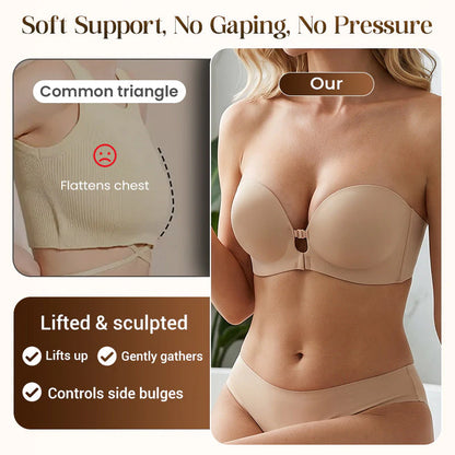 Women’s Seamless Front-Closure Bra