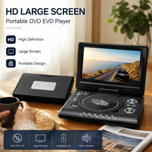 Portable 7.8-Inch DVD Player