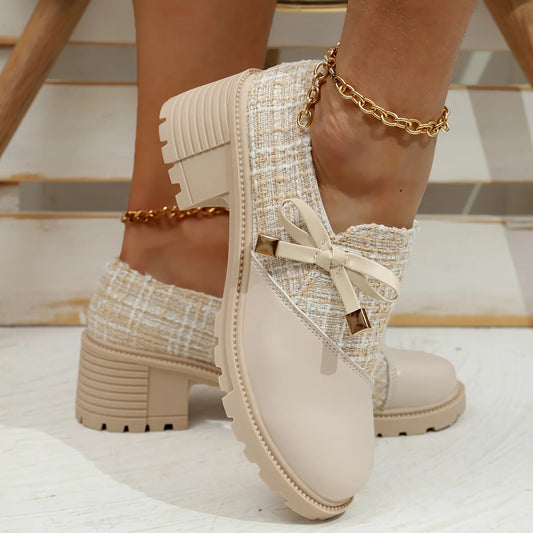 Autumn Fashion Spring Small Leather-Look Moccasins Shoes
