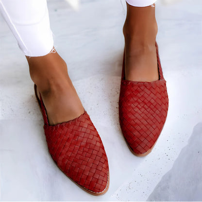 Women’s Woven Slingback Flats