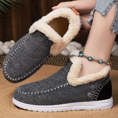 Women's Handmade Comfortable Slip-on Snow Shoes