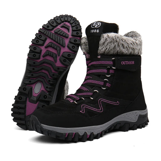 Women’s Warm Lace-Up Winter Boots