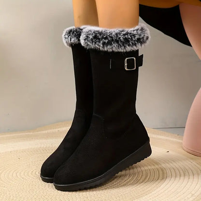 Women's Fashionable ankle-high winter snow boots