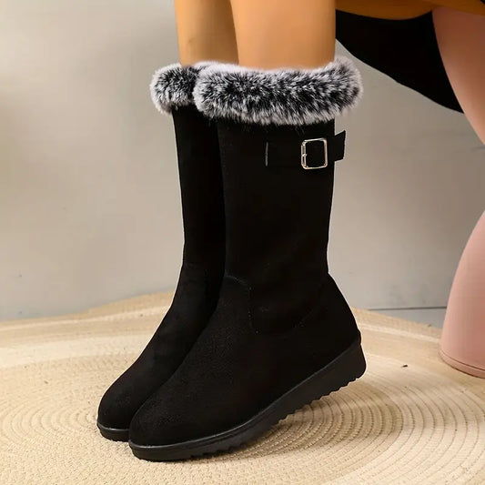 Women's Fashionable ankle-high winter snow boots