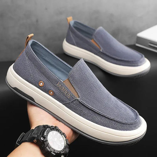 new casual and comfortable men's canvas shoes