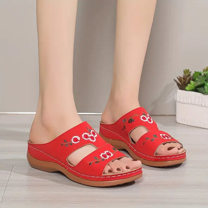 Floral Comfort Sandals