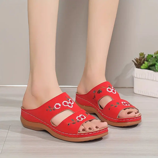 Floral Comfort Sandals