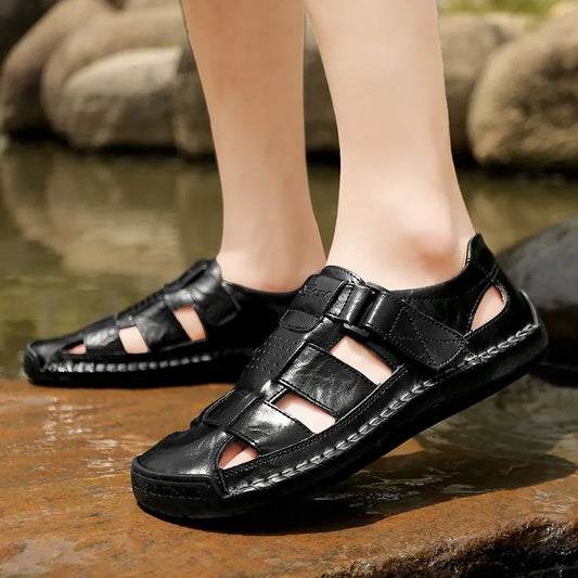 Men's Closed-Toe Summer Sandals