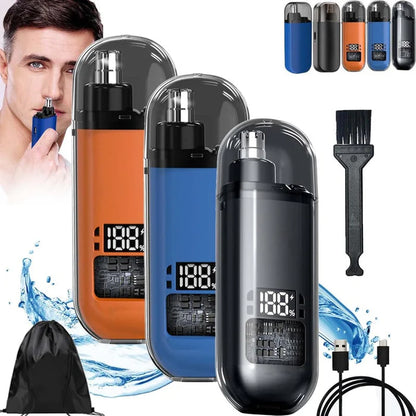 USB-C Precision Grooming Nose & Ear Hair Trimmer