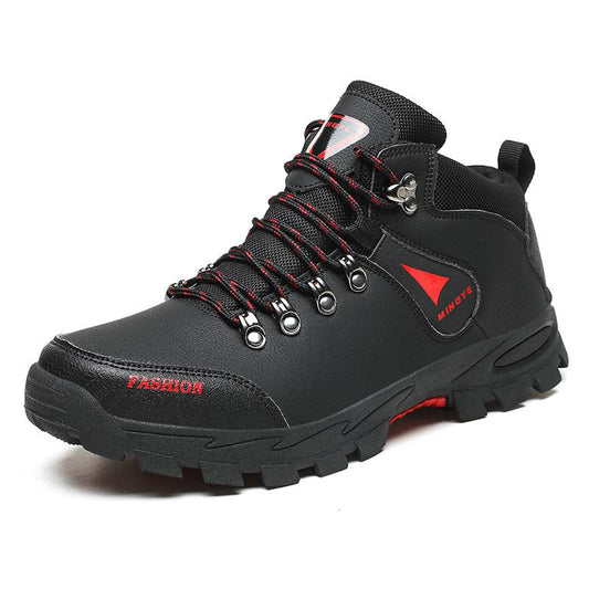 Outdoor hiking boots: shock-absorbing and non-slip