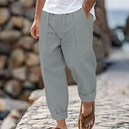 Men’s Loose-Fit Drawstring Trousers