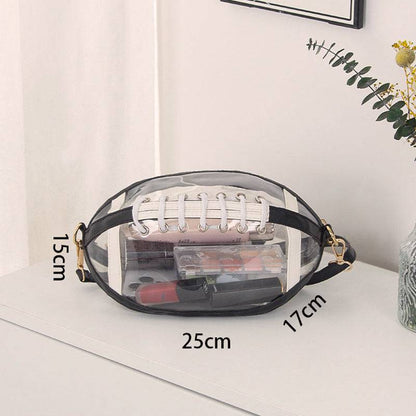 Football Shape Crossbody Bag
