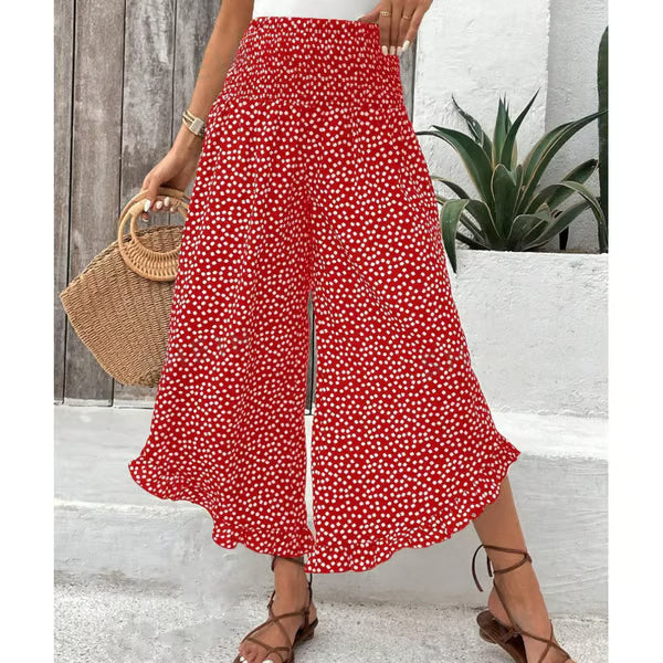 Women’s Flowy Wide-Leg Trousers