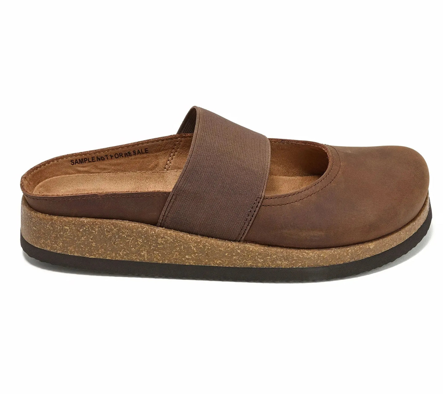 Women's Embossed Slip On Platform Clogs
