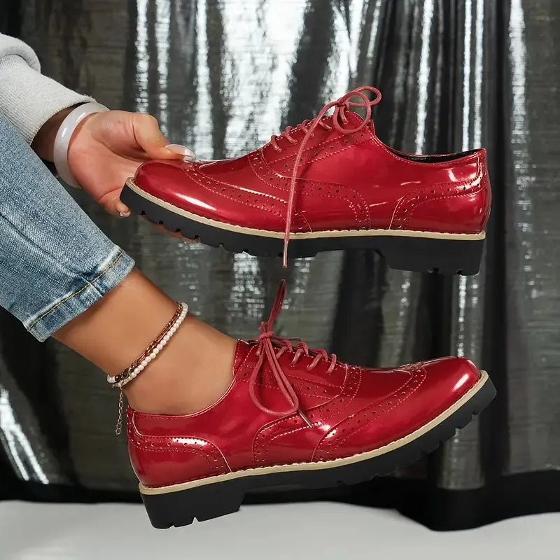 Women’s Comfort Leather-Look Shoes