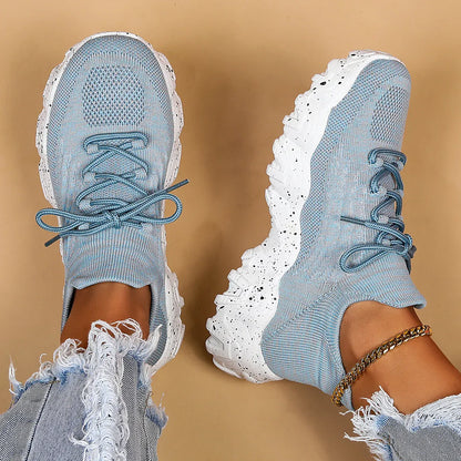 Women’s Breathable Knit Sport Trainers