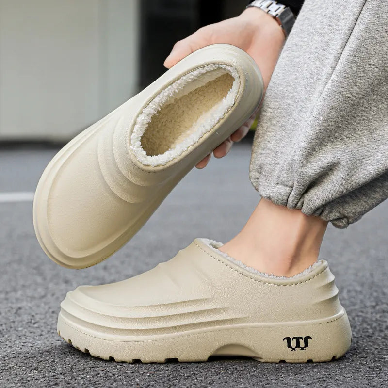 Lined Slip On Winter Clogs