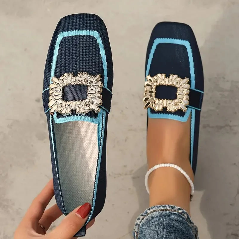 Women's Sparkle Comfort Slip-On Flats