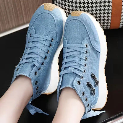 Women’s Arch Support Platform Wedge Trainers