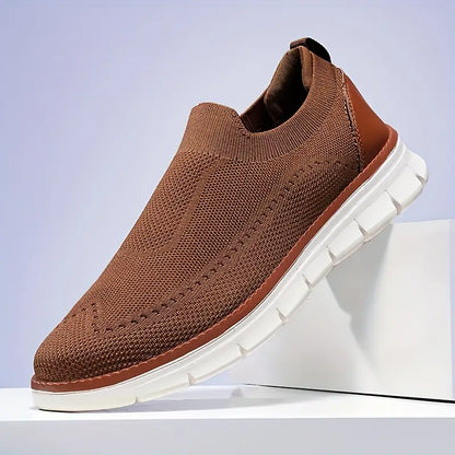 Men's Slip-On Breathable Sock Shoes - Non-Slip EVA Sole
