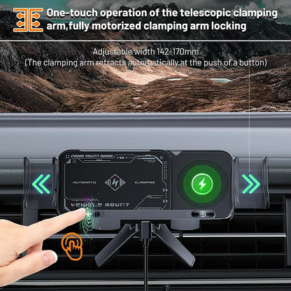 Smart 360 Wireless Charging Car Phone & Tablet Holder