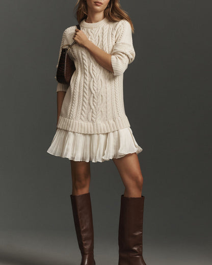 Women's Knit Sweater Dress