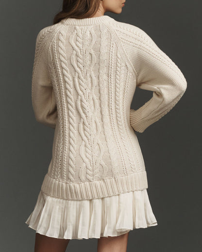 Women's Knit Sweater Dress