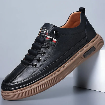 Italian Handmade Leather-Look Driving Breathable Casual Shoes
