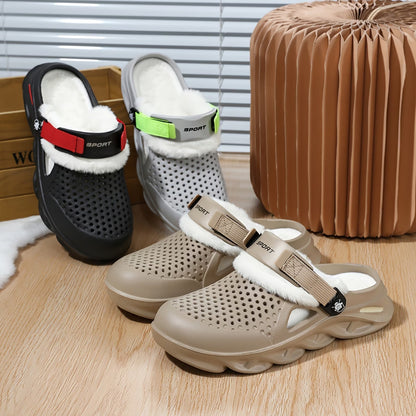 Ventilated Plush Lined Clogs