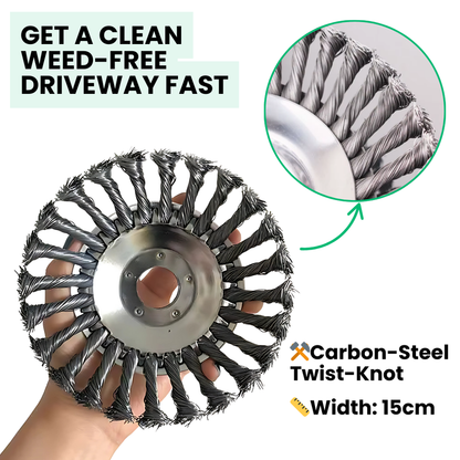 Steel Coil Garden Trimmer Head Attachment