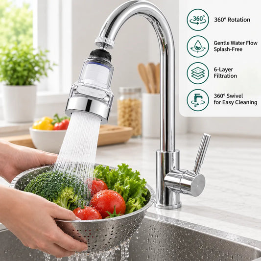 360° Swivel Filter Tap Attachment