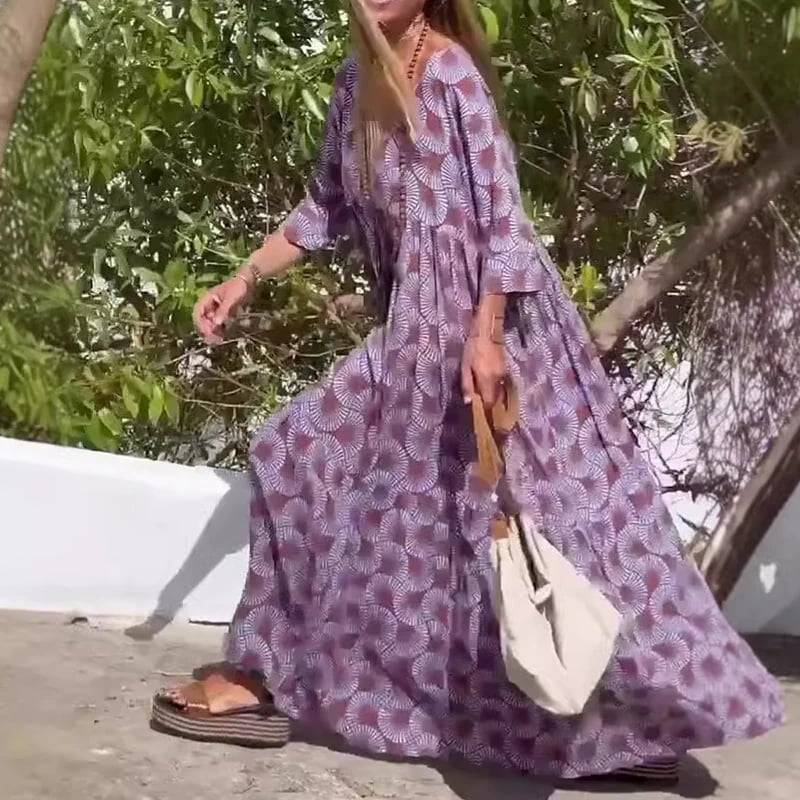 Women’s Plus Size Relaxed Flowy Everyday Dress