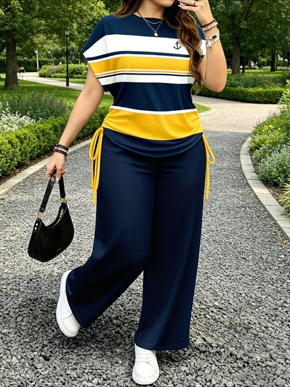 Women's Bow-Detail Two-Piece Set