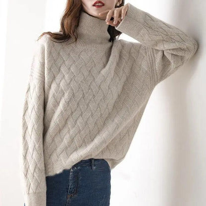Chic Winter Cashmere-Like Sweater