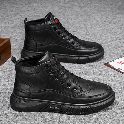 Men's Casual Versatile Leather Boots