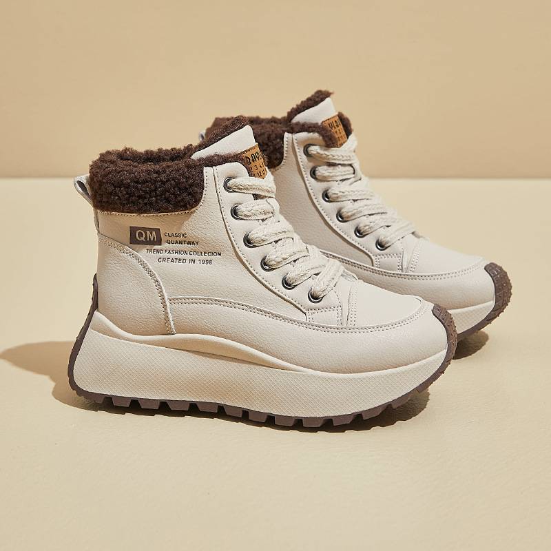 Women’s Fleece-Lined Winter Trainer Boots