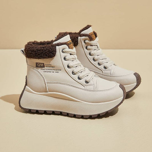 Women’s Fleece-Lined Winter Trainer Boots