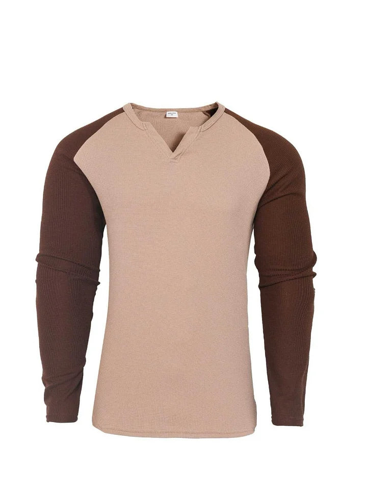 Men’s Slim Fit Ribbed Raglan Top Set