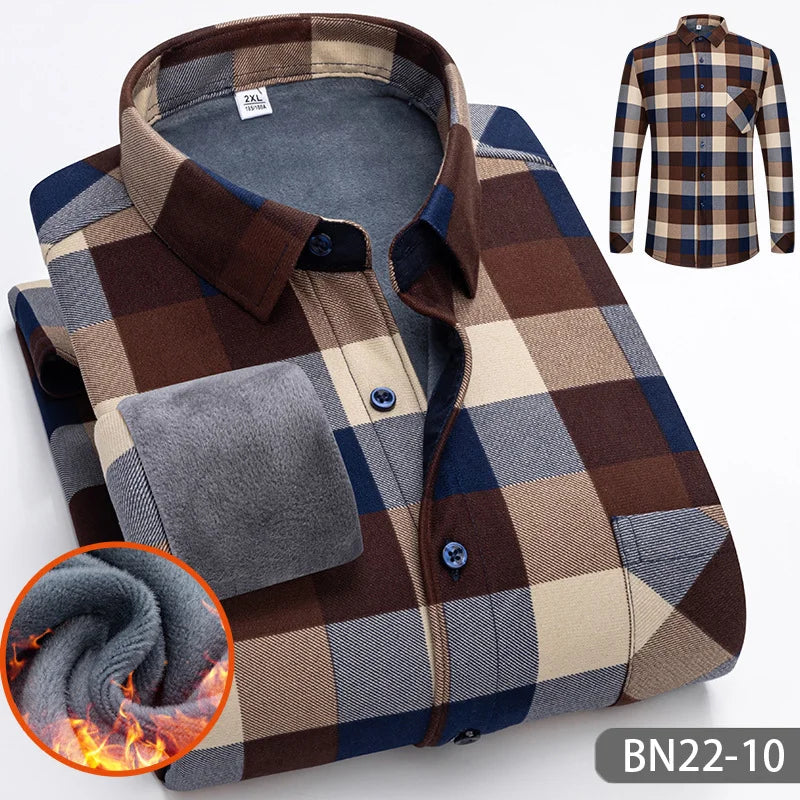 Men’s Fleece-Lined Thermal Shirt