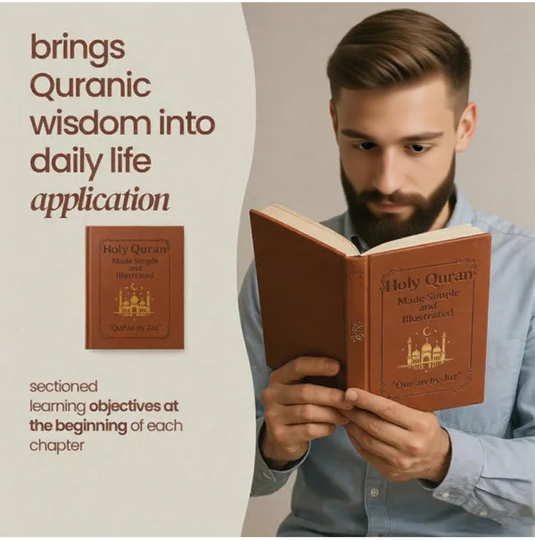 Illustrated Quran Study Plan Book by Juz