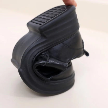 2024 New Versatile Leather-Look Non-Slip Shoes