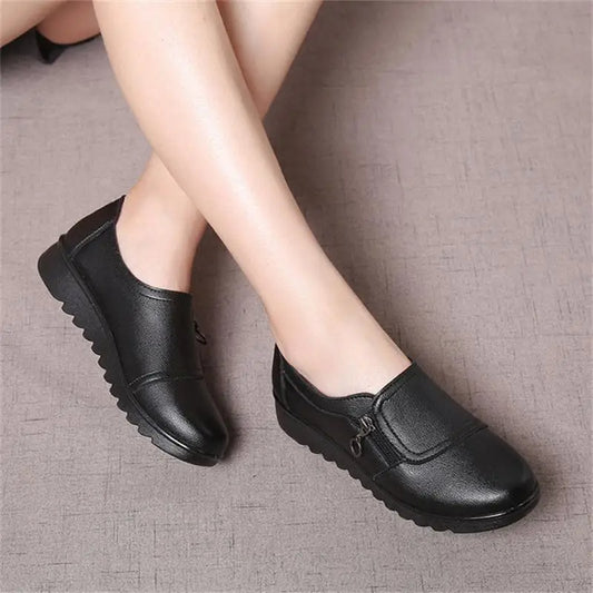 Comfortable leather-Look shoes, soft sole, anti-slip, wear-resistant, quality guaranteed