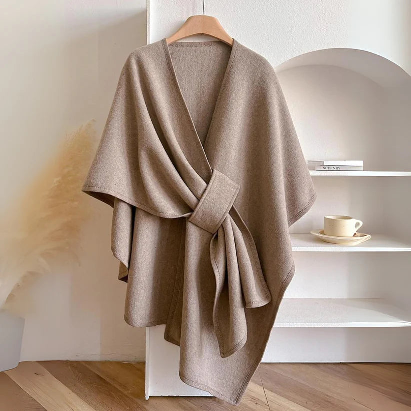 Women’s Soft Fleece Drape Everyday Shawl